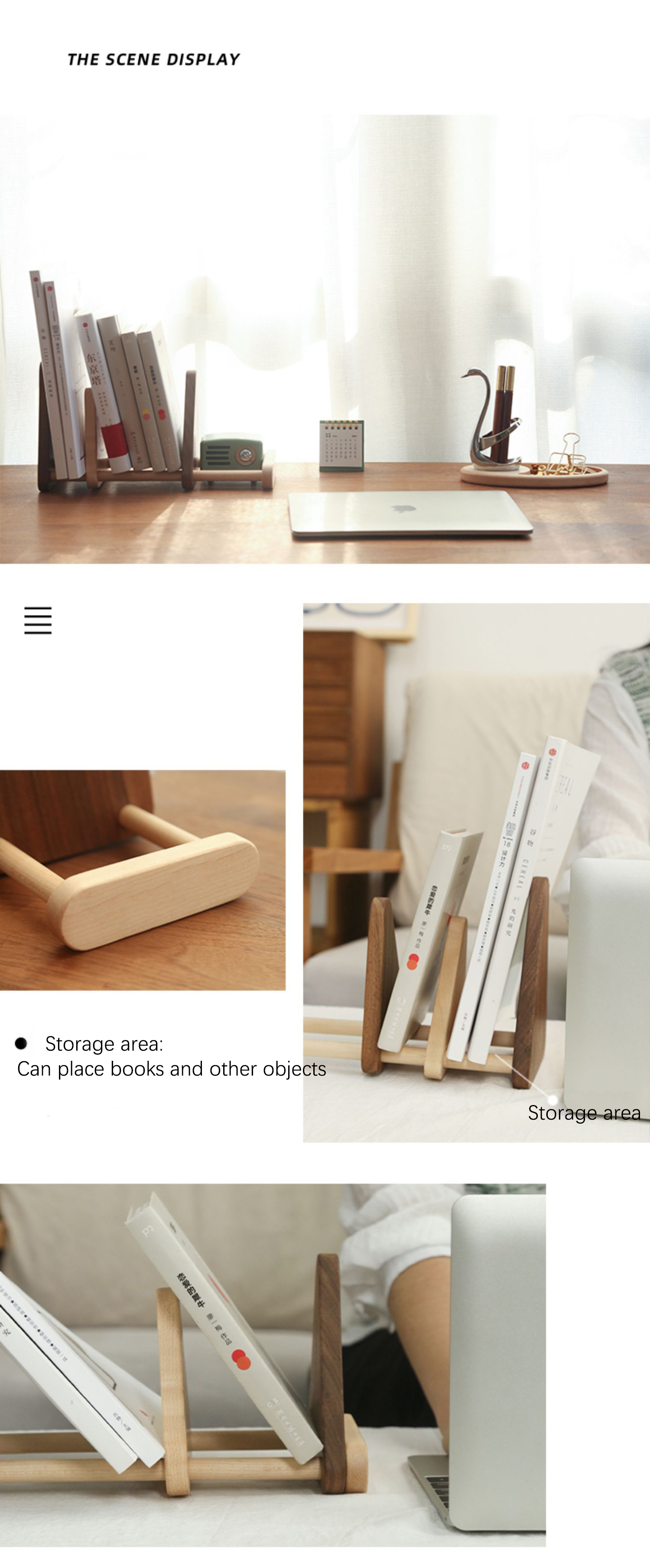 Book Stacking Racks Storage Wooden Rack, High Quality Book Stacking ...