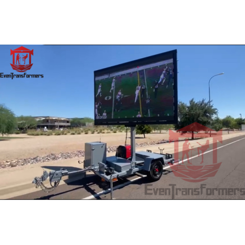 Affichages de transport en commun dynamique: extravagance de camion de panneau d'affichage LED mobile