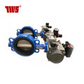 Alibaba China Factory DN500 PN10/16 Pneumatic Wafer Butterfly Valve for Water1