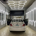 Honeycomb LED Light for Garage and Workshop - 672W Commercial Grade Lighting1