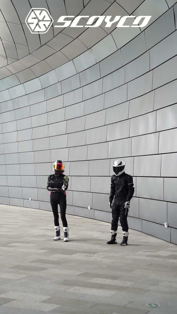 JK321 Traje de motociclista de doble función con ventilación y protección para primavera y verano