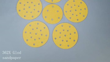 Gold sandpaper