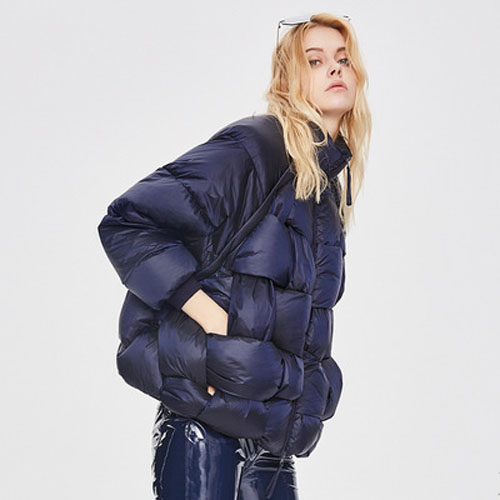 Sleeves Detachable Puffer Jacket for Women