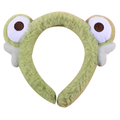 Frog Hair Band Girl Heart Wide Edge Make-Up Hair Clip Plush Hair Accessories1