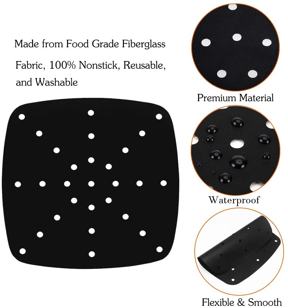 Ptfe Fiberglass Airfryer Liner Mat