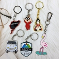 Ücretsiz Tasarım Özel Logo 2D /3D Anahtar Zincirli Yumuşak Emaye Kalıp Döküm Metal Keychain1