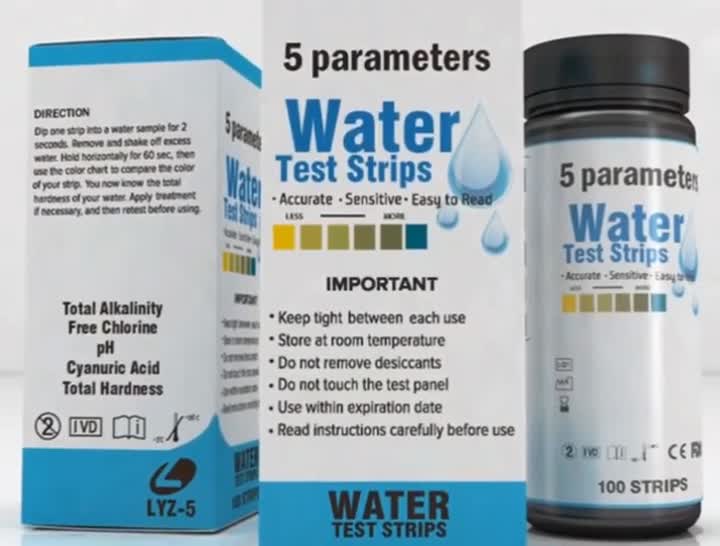 Water Test Kit Water Test Strips Fo Aquarium - Buy Water Test Strips,Aquarium Water Test Kit,Water Test Kits Product on Alibaba.com.mp4