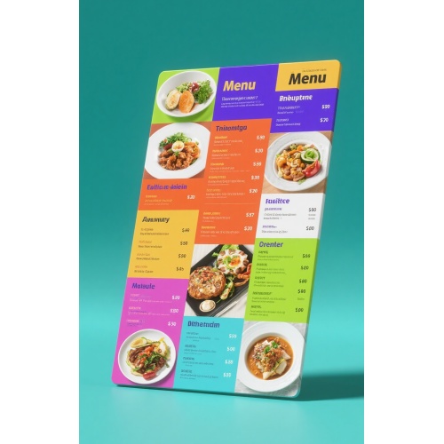Product parameters and production process of the menu