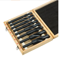 2021 Professional Metal Drilling Set: 13-25mm HSS Twist Drill Bits with 1/2 Reduced Shank in Black Color1