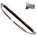 Quartz Gold/Ruby Coated Infrared Halogen Lamp 220V 1000W1