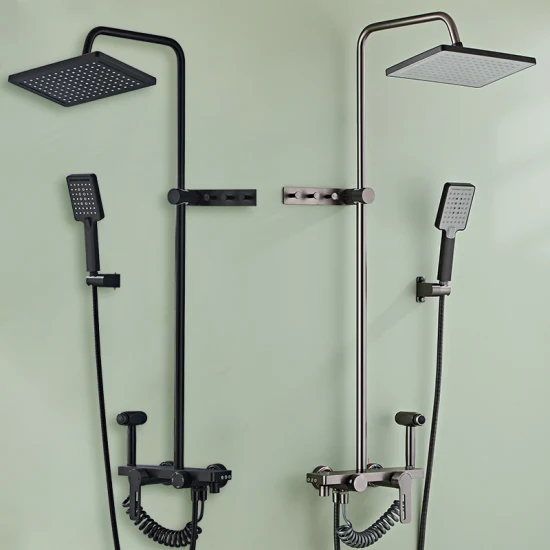 Hot and Cold Shower Head Bathroom Shower Set1