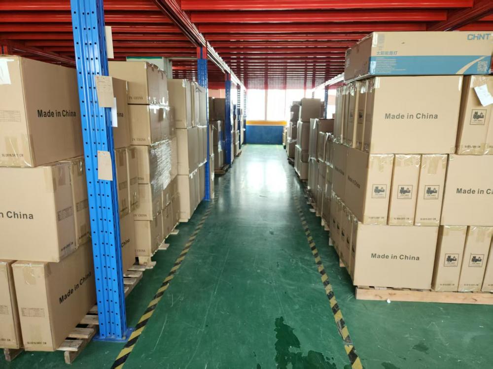 Finished product warehouse