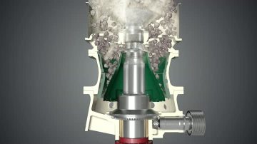 High Efficiency Single Cylinder Hydraulic Cone Crusher