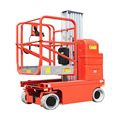 CE Certified Aluminum Alloy Hydraulic Aerial Work Platform Man Lift Telescoping Lifting Working Platform1