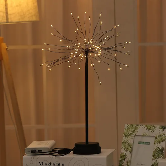 Luzes de fadas de dente -de -leão de 10 metros de 10 metros para decoração de casa1