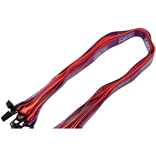 Personalized Polyester Silk Screen Lanyards With Logo Custom Lanyards Custom Printed Lanyards