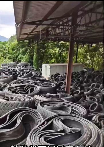 the working process of waste tyre pyrolysis machine