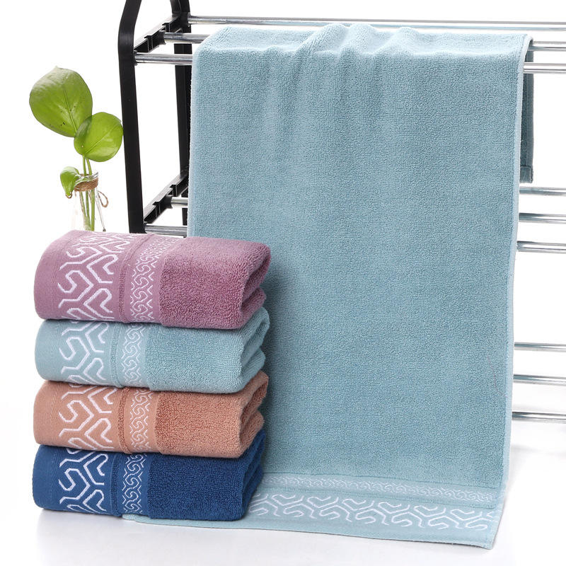 Smooth Texture Cotton Hand Towel With Dobby