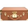 Legendary Leather Trunk: Luxury Organizer Travel Storage Steamer Case1