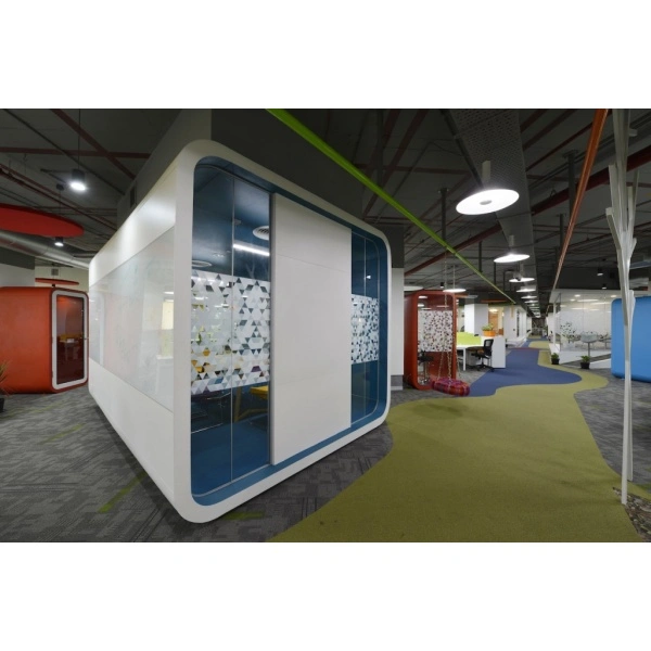 Commercial cabinet installations in office and hospitality environments