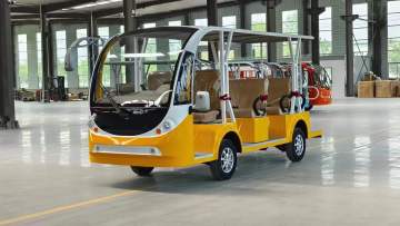 Бұл біздің клиенттік Lingnan Group үшін арнайы сары 11 Snerger Electrine автокөлігі