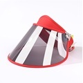 UV-Protective Transparent Sun Visor Cap: Enhance Sports Performance with Curve Plastic Visor1