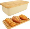 Minimalist Plastic Bread Box with Bamboo Lid1