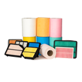 Precio barato materia prima industrial material de filtro de aire de aire papel de tela de tela de tela 1