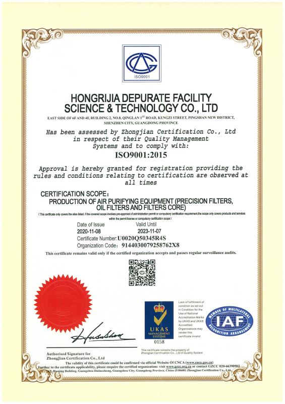 ISO Quality Certification