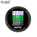 ELING 85mm Digital Multi-Function Speedometer with GPS Tachometer and Alarms for 12V/24V Vehicles1