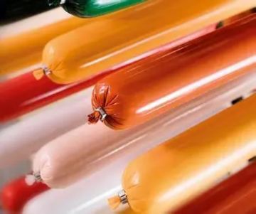 Red Plastic Sausage Casing