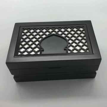 MATT Black MDF Box Laser Cut 