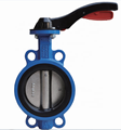 DN150 Universal Wafer Butterfly Valve with Hand Lever1