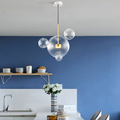 Nordic Hanging Glass Globe Pendant Light1