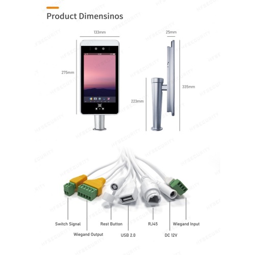 Installation steps of face recognition access control system in daily life