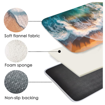 Digital printed household rugs
