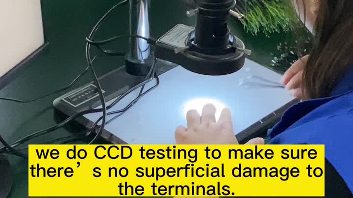 CCD -Kamera -Tests