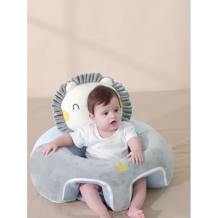 Baby learn to sit sofa