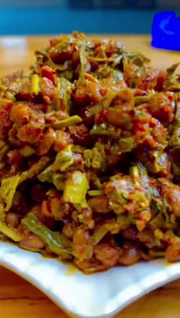 Toona Sinensis Fermented Black Beans Video