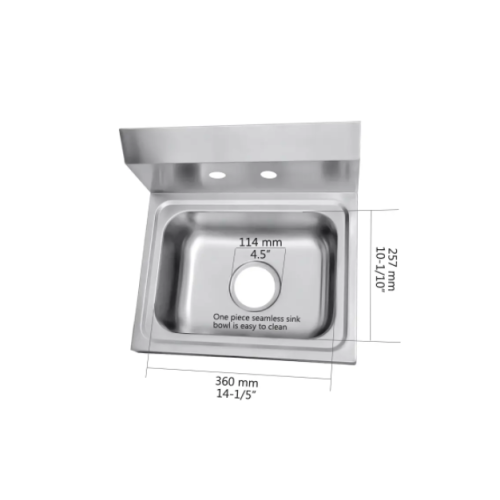 The characteristics of stainless steel wash basin