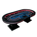 Wholesale 84 Inch Black Casino Table Poker Gaming Table1