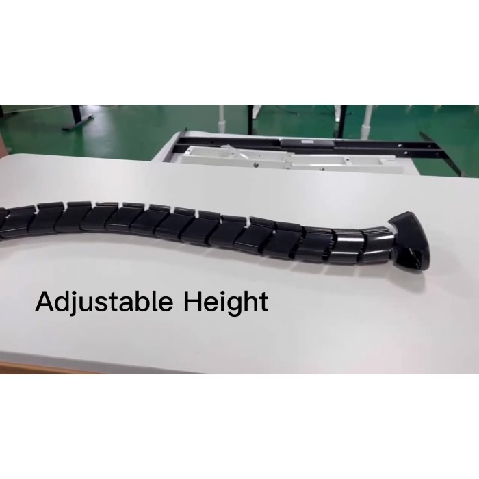 Factory Made ABS Material 800*75mm size Under Desk Cable management supplier1