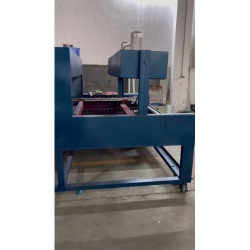 máquina de embalagem termorretrátil de janelas e portas