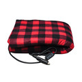 12V Rechargeable Electric Car Heat Blanket - Velvet Seat Mat for Home, Camping & Travel1