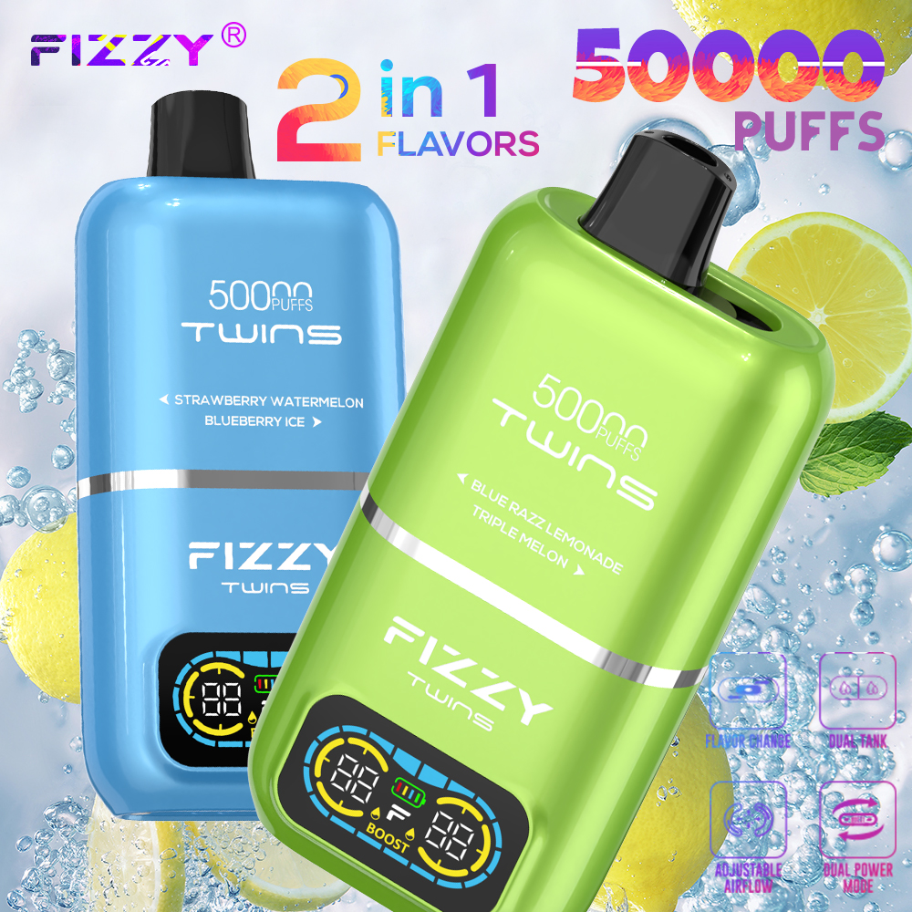Fizzy Twins 50k puffs