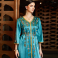 ODM عید کافتان زنانه لباس اسلامی زنانه لباس کافتان ترکی Abaya BA31491
