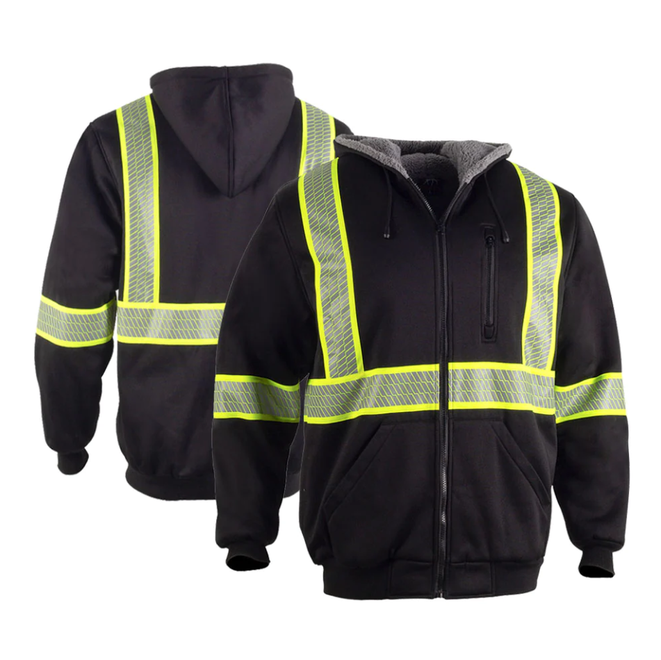 SWT06 Hi Vis Fleece Reflective Safety Sweatshirt