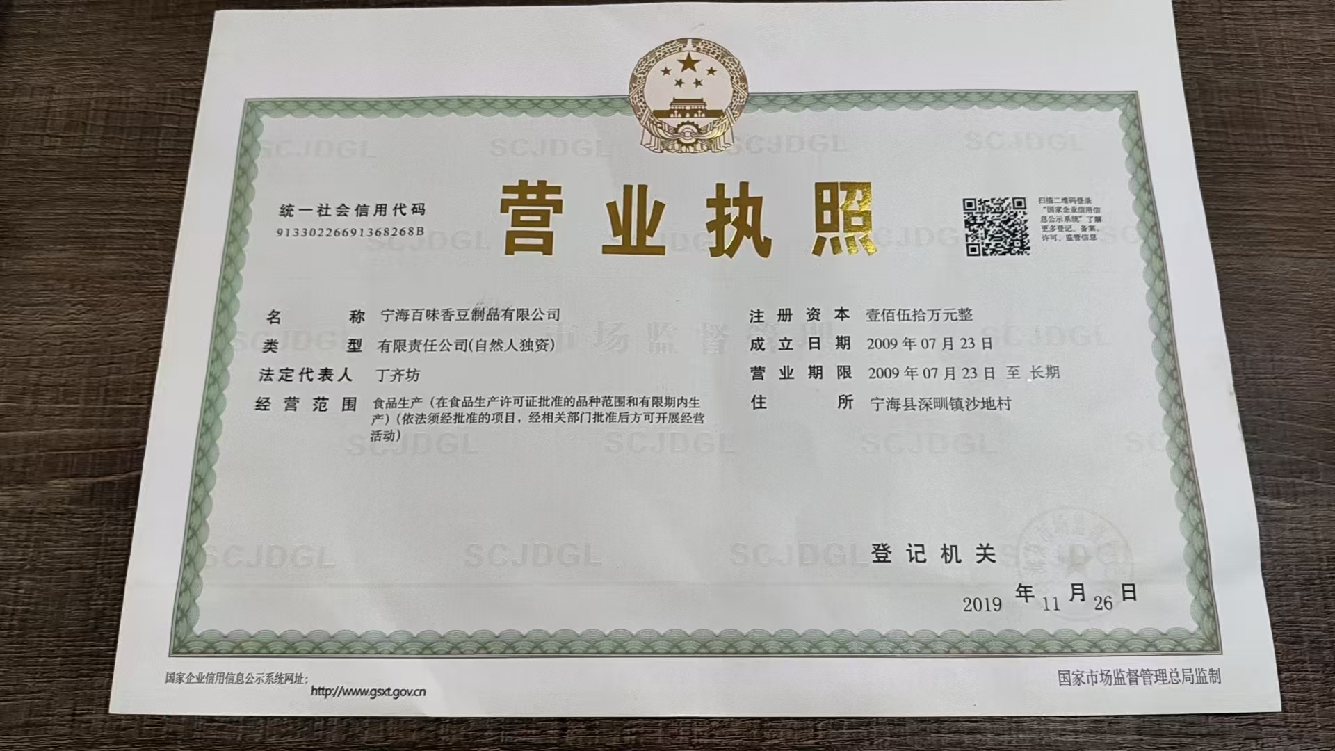 business license