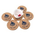 China GOODA Factory Wholesales Custom Heat-Insulate Cork Coasters with Silk Screen Printing1