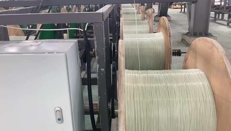 Fibre optique GFRP Fibre en plastique renforcé Plastique / Core Machine Fibre Fibre Plastique Renue / Core Ligne de production1